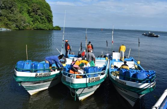 Armada de Colombia incauta 1.6 toneladas de pesca transportadas ilegalmente en el Pacífico nariñense