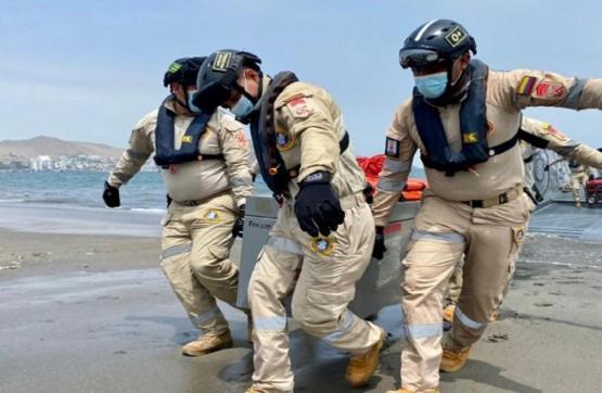 Armada de Colombia lidera operación multinacional de asistencia humanitaria: Solidarex 2021