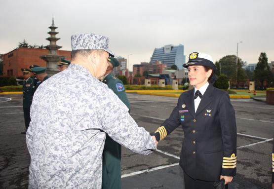 Una manizaleña hace historia en las FFMM: Será la primera mujer Almirante en los 200 años de la Armada