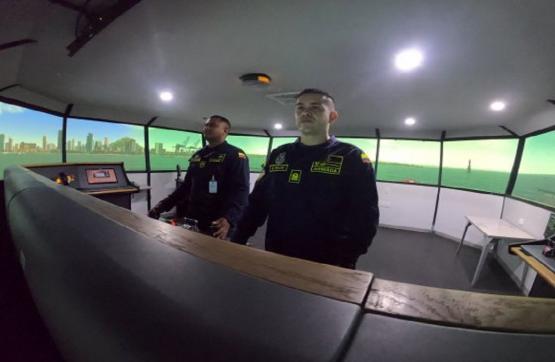Colombia cuenta con un nuevo simulador de puente Full Mission de 360° de visualización