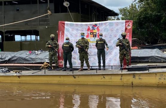 Fuerzas Militares propina duro golpe al contrabando de hidrocarburos en Guainía y al ELN en Vichada