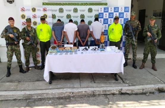 Armada de Colombia propina duro golpe a la delincuencia común y al narcotráfico