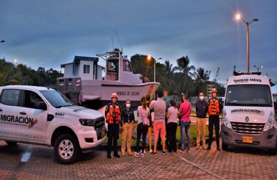 Armada de Colombia protegió la vida de 119 migrantes en aguas del Archipiélago