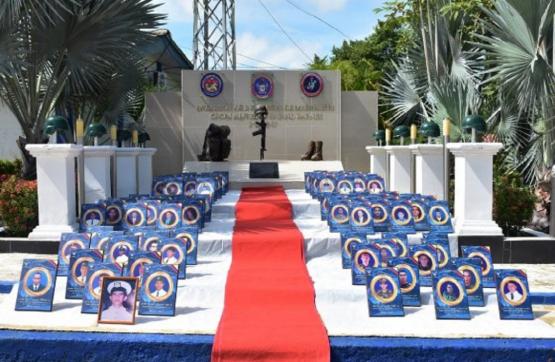  En el Caribe rendimos homenaje a los héroes y sus familias