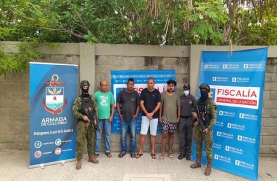 Armada de Colombia y Fiscalía General de la Nación desarticulan organización narcotraficante transnacional