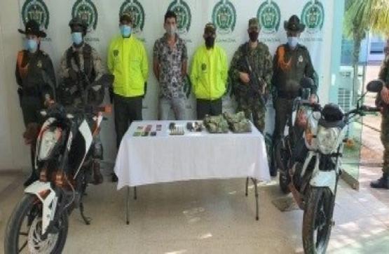 Armada de Colombia capturan a alias Guaya Loca, en el departamento de Guainía