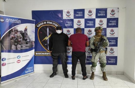 Armada de Colombia y Fiscalía capturan a presunto cabecilla de una estructura criminal transnacional
