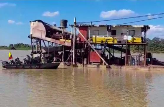 En el 2021 la Fuerza Pública continúa operaciones ofensivas contra la minería ilegal en Antioquia