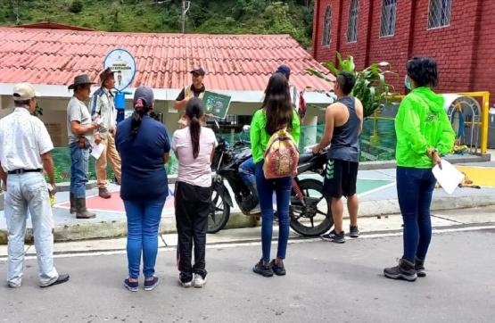 Soldados del Batallón de Ingenieros realizaron talleres de Educación en el Riesgo de Minas en el Tolima
