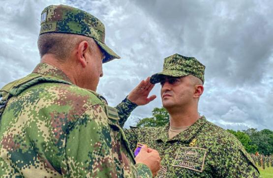 Comandante General de las Fuerzas Militares visita el suroriente colombiano 
