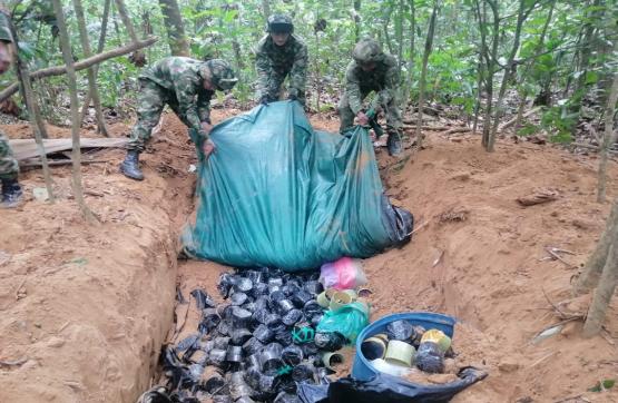 Fuerzas Militares continúan afectando estructuras delincuenciales en el suroriente del país