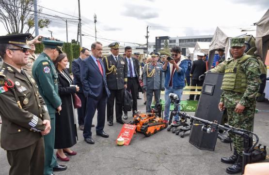 17 millones de metros cuadros ya no tiene sospecha de minas anti personal en Colombia