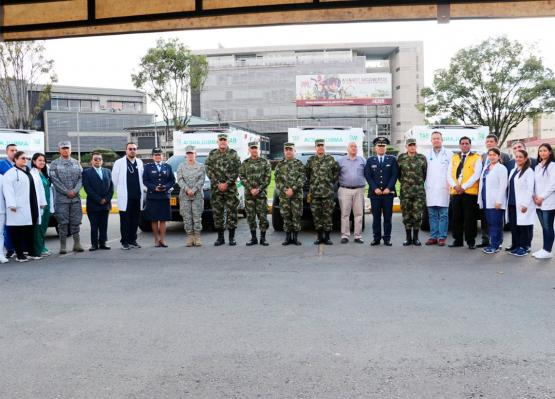 Las Fuerzas Militares adquieren 25 ambulancias para Sanidad Militar a