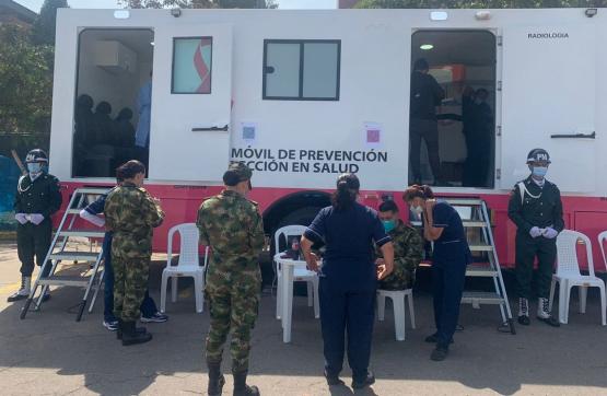  Sanidad Ejército implementa unidad móvil para diagnóstico de mamografia y citologías