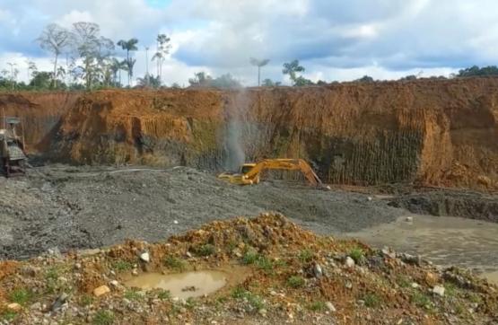 Operación contra minería ilegal, permite recuperar 30 hectáreas de bosques chocoanos.