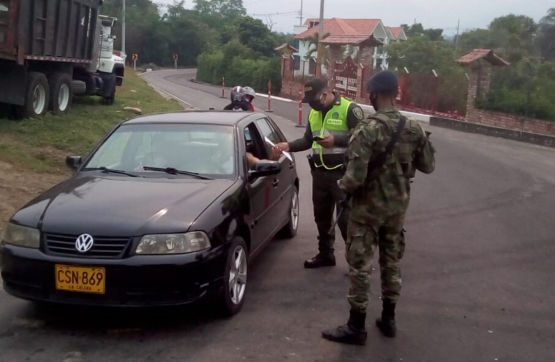 Ejército Nacional apoya labores de seguridad en Cundinamarca 