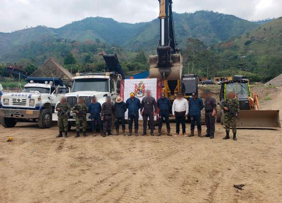 Operación Artemisa permitió neutralizar acciones de minería ilegal