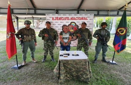 Ejército Nacional captura a alias Canoso, tercer cabecilla del GAO-r Columna Dagoberto Ramos Ortiz