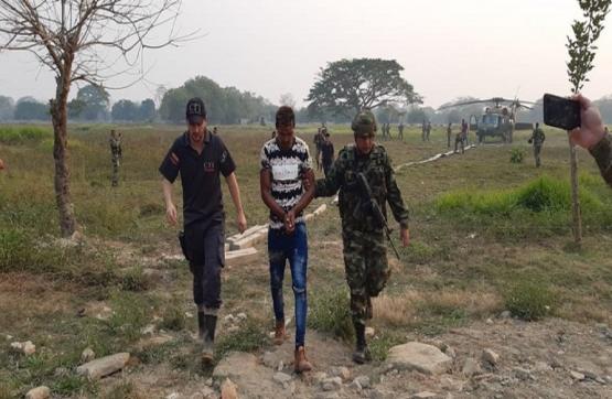 Capturado en zona rural del sur de Bolívar alias Dalip, señalado cabecilla del Eln