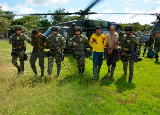 Recuperado menor de edad y capturados dos integrantes del Eln por Fuerzas Militares en Arauca