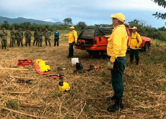 En Tolemaida son capacitados militares con énfasis en incendios forestales 