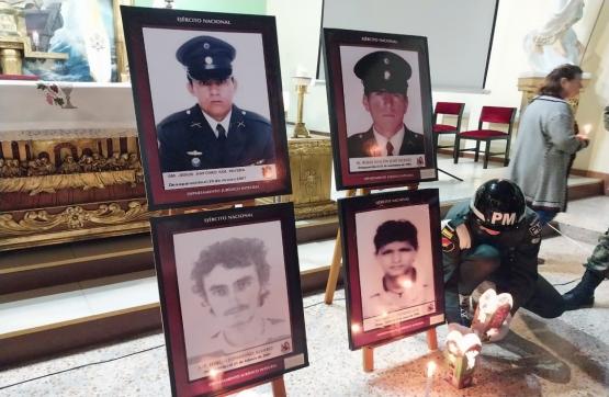 El Ejército Nacional conmemora la Semana del Desaparecido