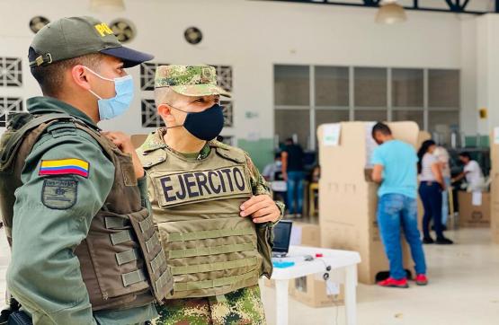 Ejército estará presente en 50 municipios priorizados para las elecciones de este domingo 29 de mayo