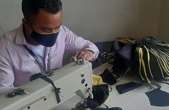 Ejército Nacional fabrica en Popayán tapabocas en medio de la emergencia por el coronavirus