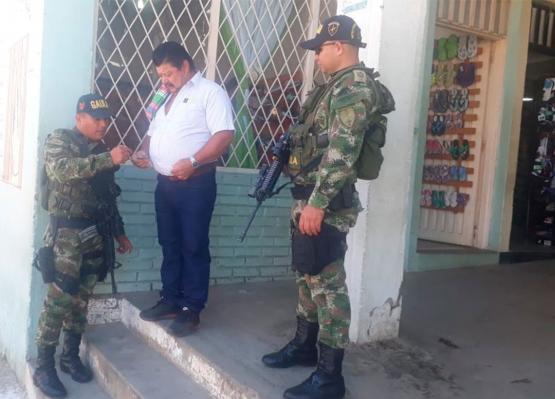Novena Brigada fortalece campaña antiextorsión en Algeciras Huila