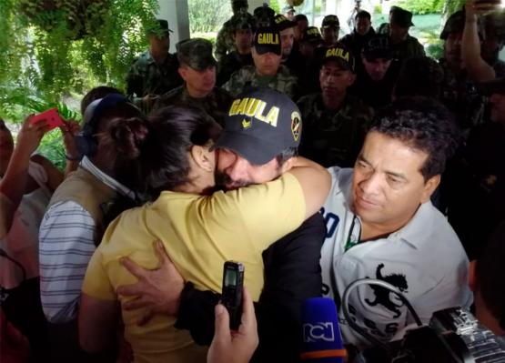Gaula Militar del Ejército rescata empresario en el municipio de Buenos Aires Cauca