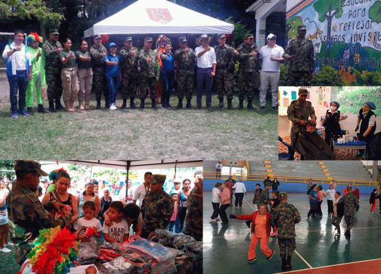 Ejército Nacional entrega salud y bienestar más de 800 personas de Cundinamarca
