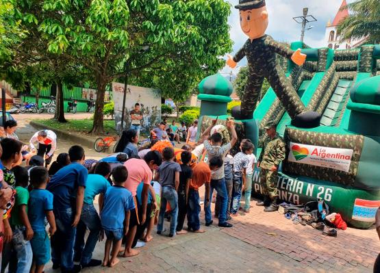 Jornada de Apoyo al Desarrollo en el corregimiento Pacarní, Huila