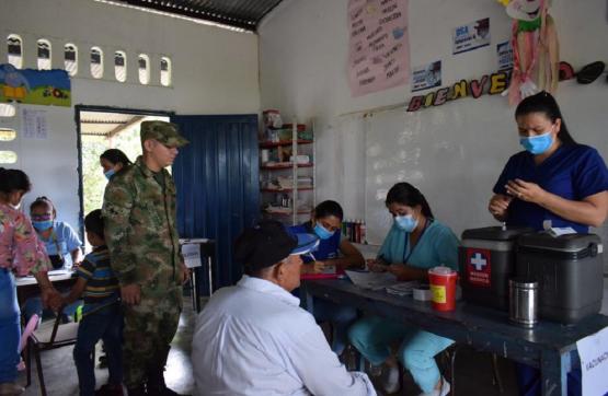 Ejército Nacional lideró jornada de apoyo al desarrollo en San José del Fragua, Caquetá