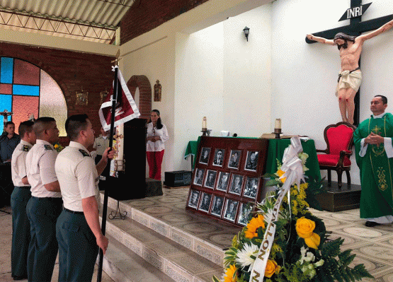 Ejército honra la memoria de 14 militares que fueron asesinados en el 2013 en Arauca