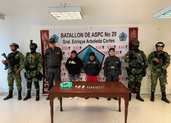 Golpe a las organizaciones dedicadas al microtráfico en Popayán, Cauca