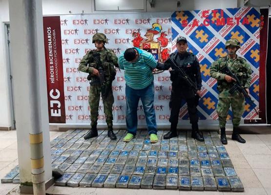 Ejército incauta más de 1.000 millones de pesos en clorhidrato de cocaína al GAO residual 