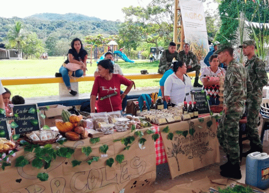Mercado campesino en el corregimiento El Capricho de San José del Guaviare