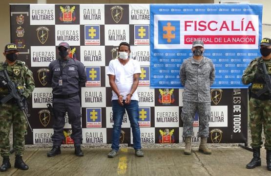 Ejército capturó en Puerto Escondido, Córdoba, a alias Julián, sicario del GAO Clan del Golfo