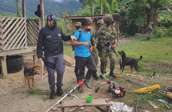 Ejército capturó a cabecilla de la red de apoyo de la estructura armada residual Vladimir Estiven