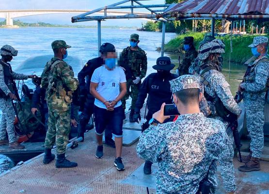 En Antioquia, capturado alias Guarapo, uno de los más buscados del Magdalena Medio