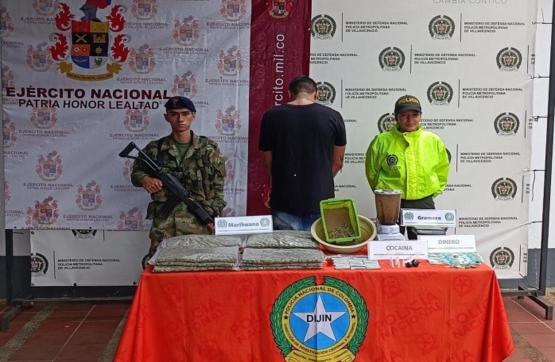 Capturado sujeto encargado de distribuir estupefacientes en Villavicencio 