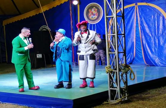 Circo Colombia del Ejército Nacional llegó a Algeciras, Huila