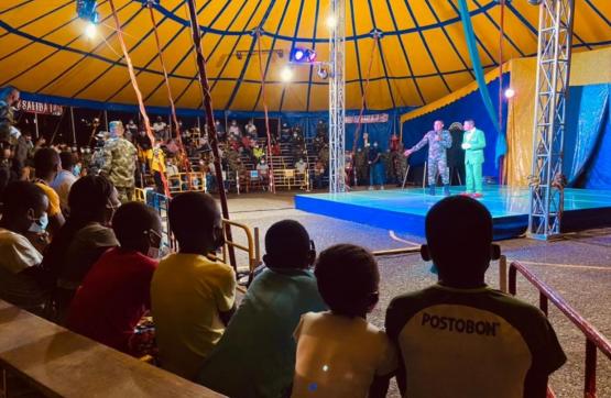 Por primera vez, Circo Colombia del Ejército Nacional llega al departamento del Chocó