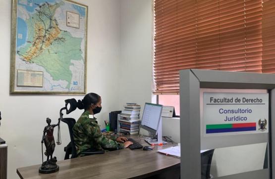 Escuela Militar de Cadetes continúa brindando consultoría jurídica a la población