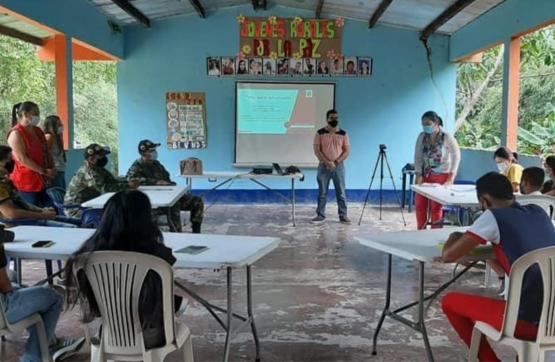 Ejército Nacional con su programa Fe en Colombia apoya a Jóvenes Rurales por la Paz en Caquetá