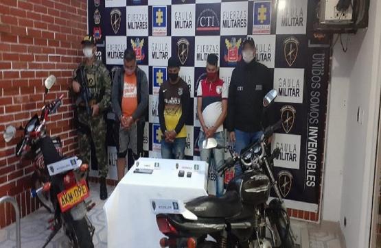 Desarticulada banda de extorsionistas en el sur del Caquetá