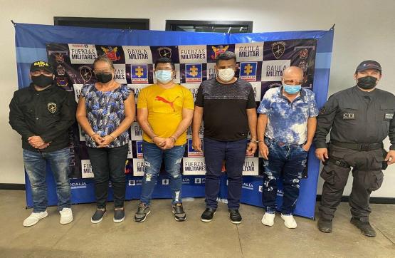 Ejército desarticuló banda dedicada a la comercialización ilegal de agroquímicos
