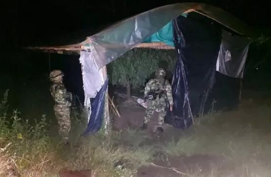 En Cauca, tropas del Ejército incautaron cerca de una tonelada de marihuana que estaba lista para su comercialización