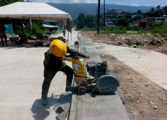 45 mil habitantes de Mocoa se beneficiarán con obras de Ingenieros Militares