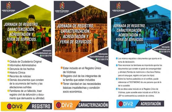  Jornada de registro, caracterización, acreditación y feria de servicios para víctimas en Bucaramanga 